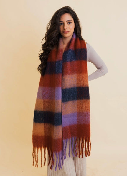 Cottage Plaid Scarf
