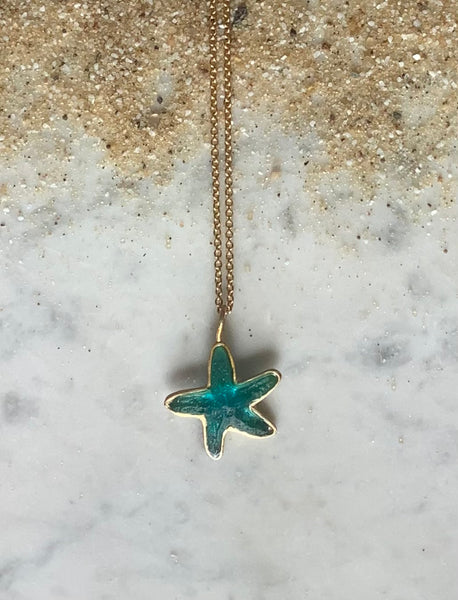 Summer Starfish Necklace
