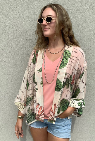 Honeysuckle Kimono
