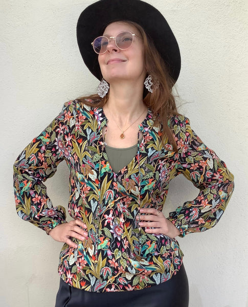 Passion Flower Blouse