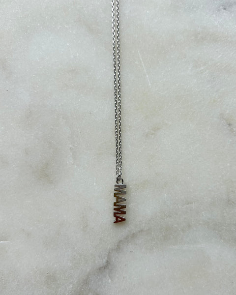 Mama Vertical Necklace