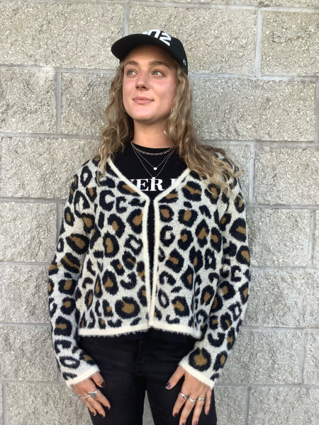 Leopard Cardigan