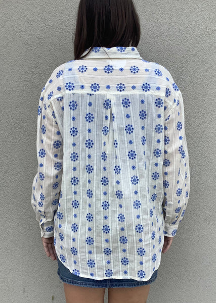 Mandala Embroidery Blouse
