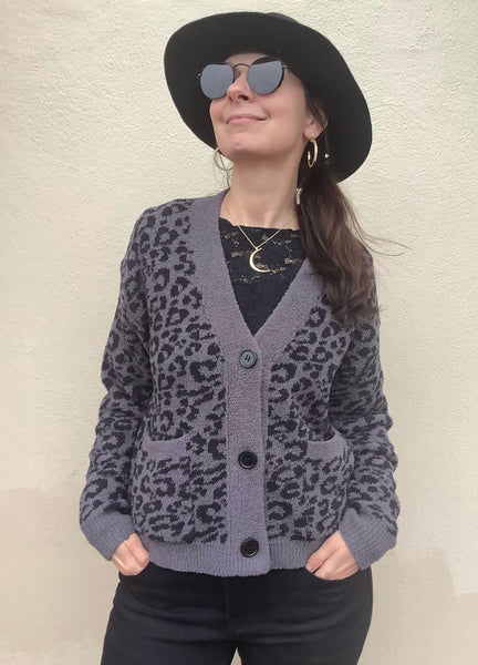 Leopard Cardigan