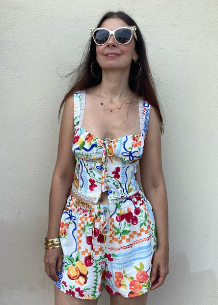 Picnic Corset Tank