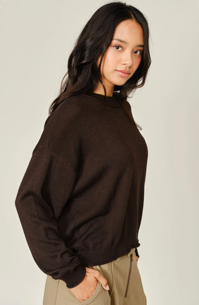 Mahogany Weekend Sweater
