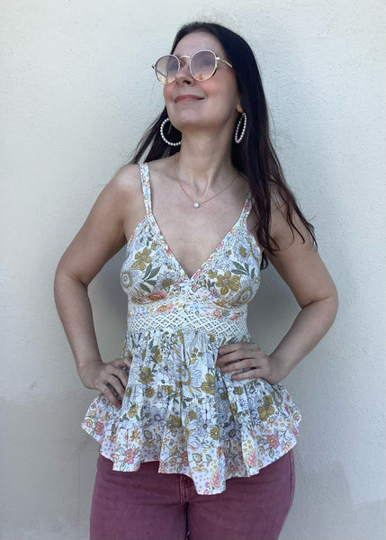 Camille Patchwork Tank