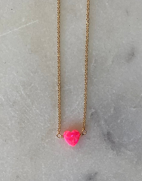Fire Opal Necklace