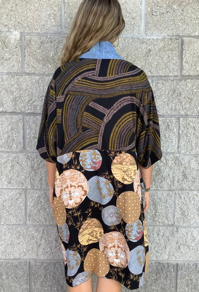 Leopard Lanterns Kimono