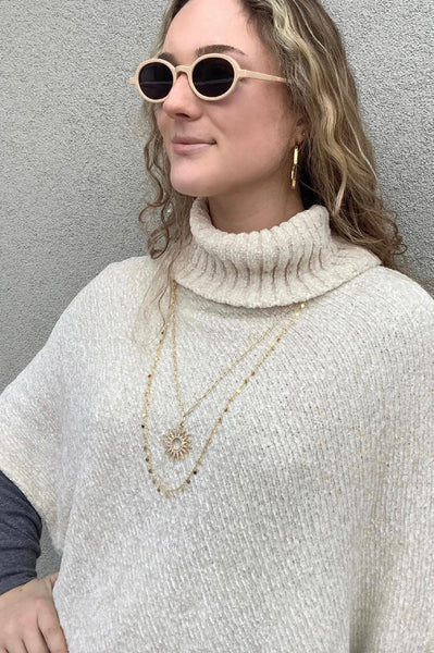 Serenity Chenille Poncho