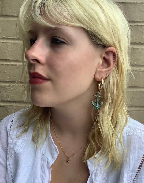 Anchor Earrings