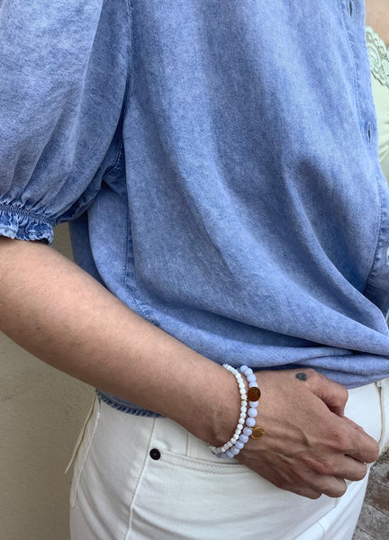 Valerie Denim Blouse