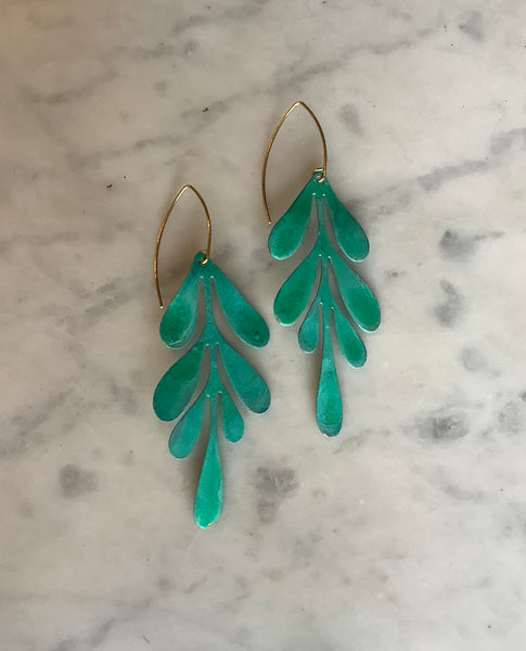 Jasmine Leaf Earrings