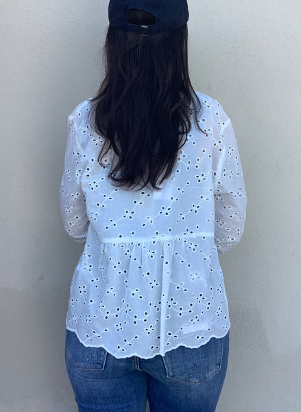 Arcadia Eyelet Blouse