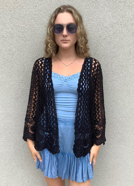 Carrie Crochet Cardigan