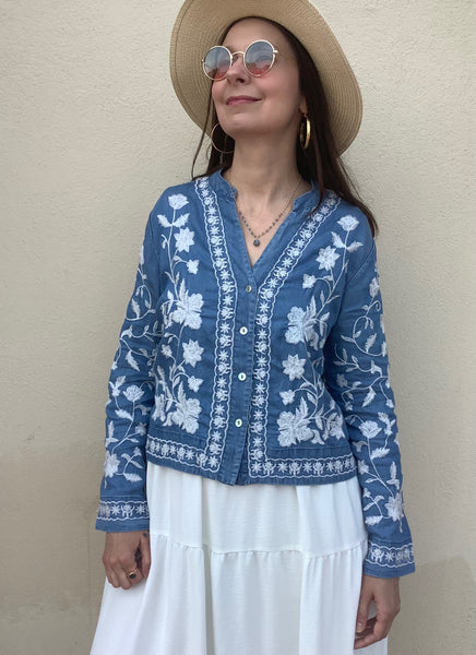 Provence Embroidery Jacket