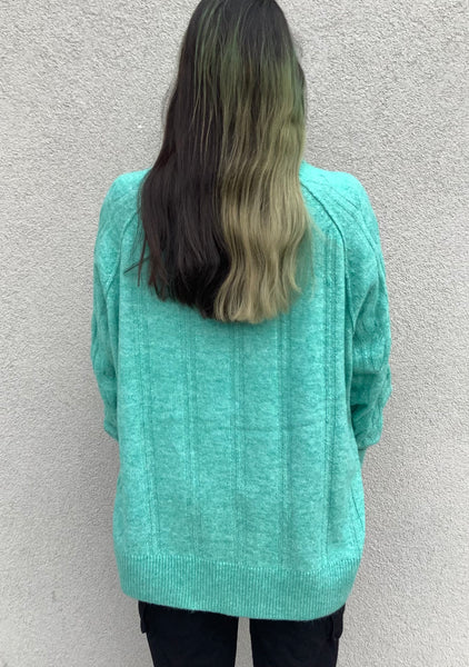 Wintermint Cable Sweater