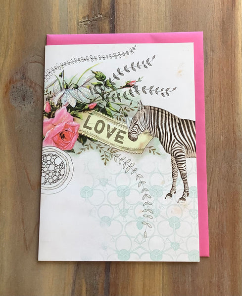 Hand-glittered or Foiled Greeting Cards