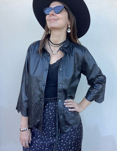 Sophia Eyelet Jacket