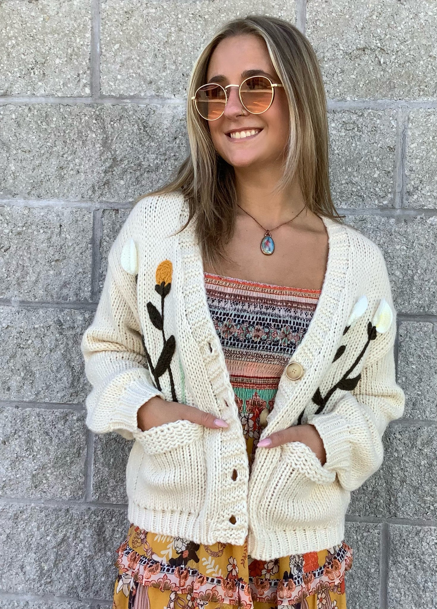 Ashley Handknit Cardigan