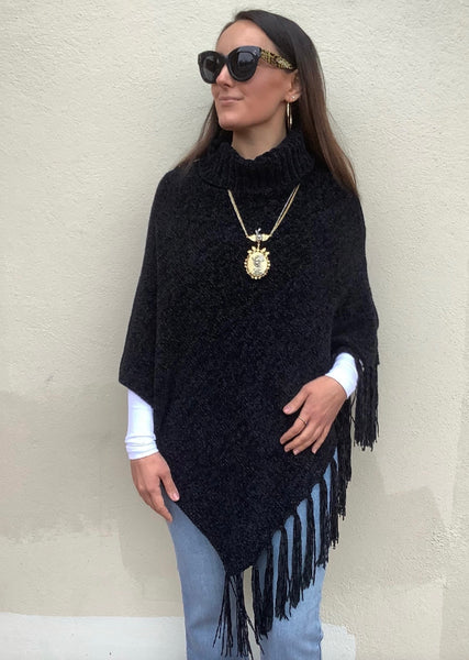 Serenity Chenille Poncho