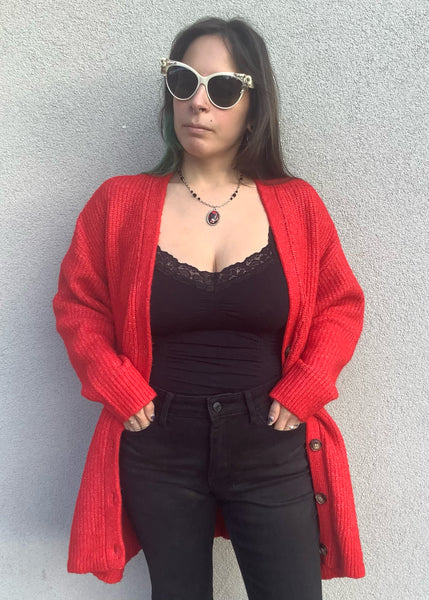 Candy Apple Cardigan