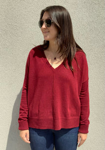 Everyday Crimson Sweater