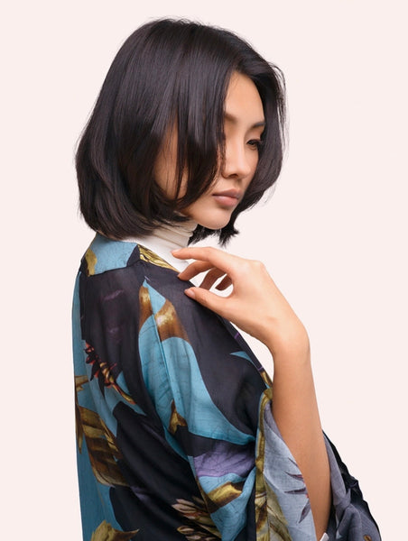 Midnight Floral Kimono