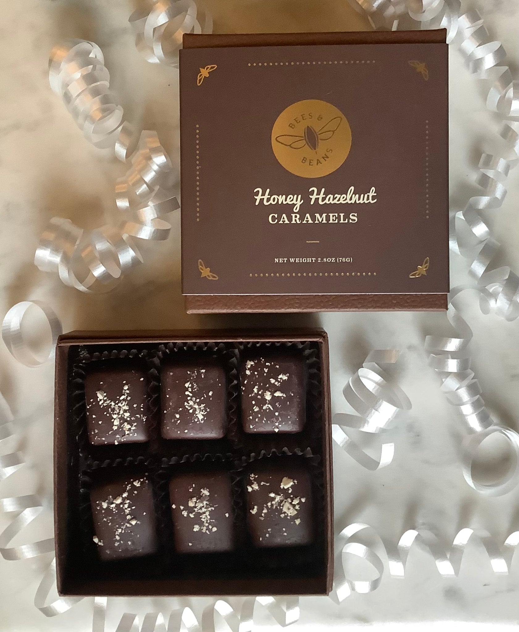 Honey Hazelnut Caramels