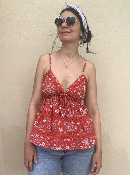 Picnic Lace Tank
