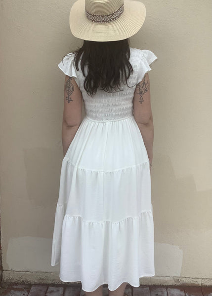 Margo Flounced Dress