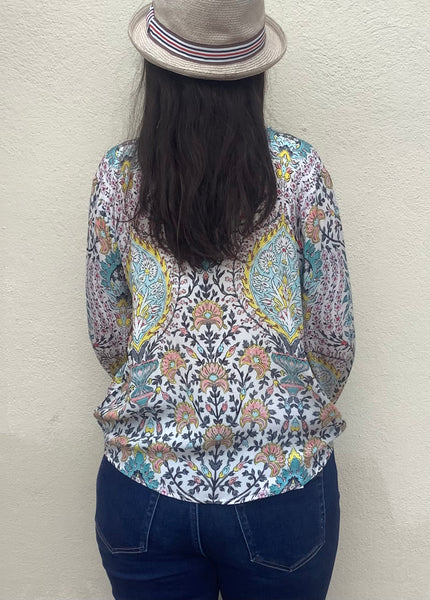 Sophia Paisley Blouse