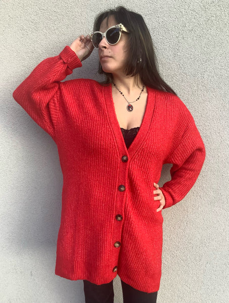 Candy Apple Cardigan