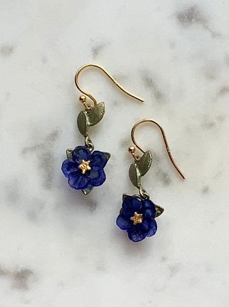 Blue Violet Earrings