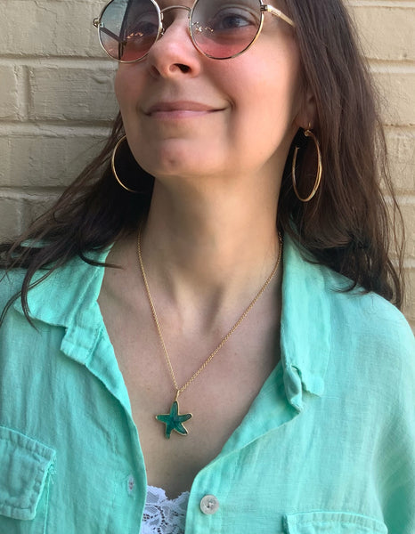 Summer Starfish Necklace