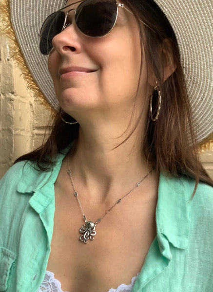 Happy Octopus Necklace