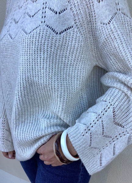 Aspen Pointelle Sweater