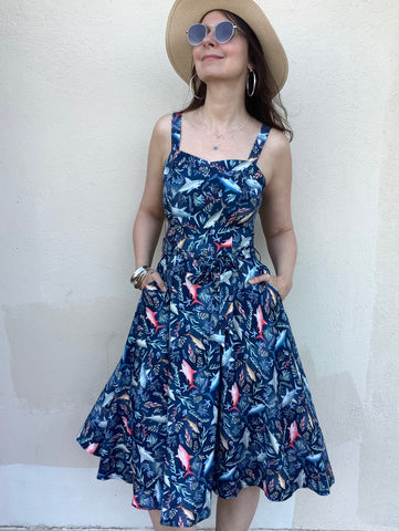 Rainbow Sharks Dress