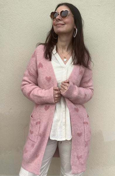 Lovely Hearts Cardigan
