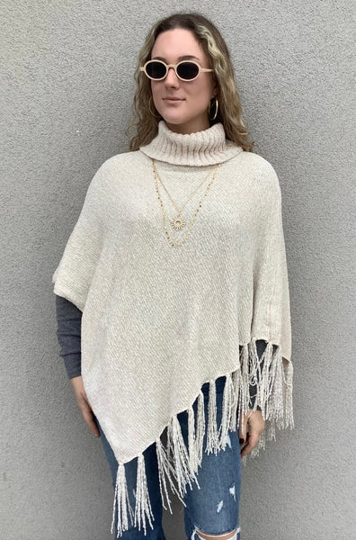 Serenity Chenille Poncho