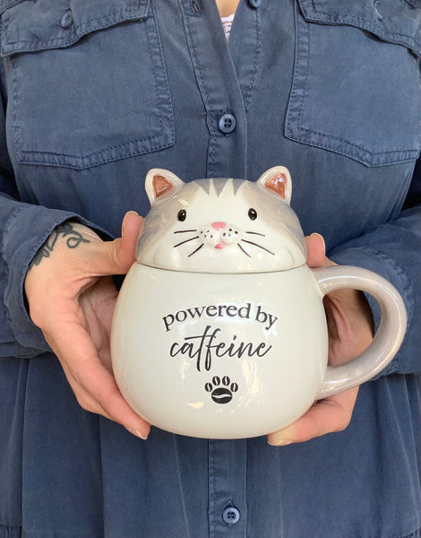 Kitty Lidded Teacup