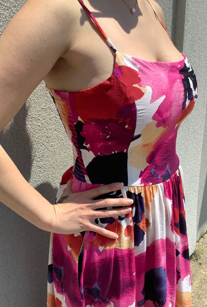 Marilyn Floral Dress