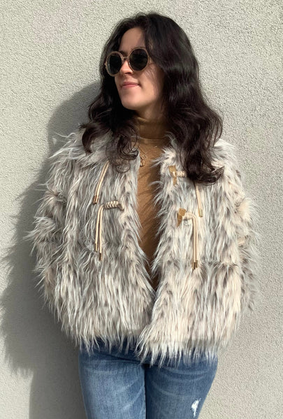Nordic Faux Fur Coat
