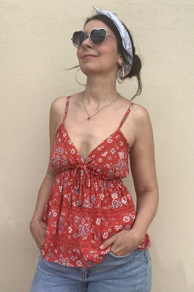 Picnic Lace Tank