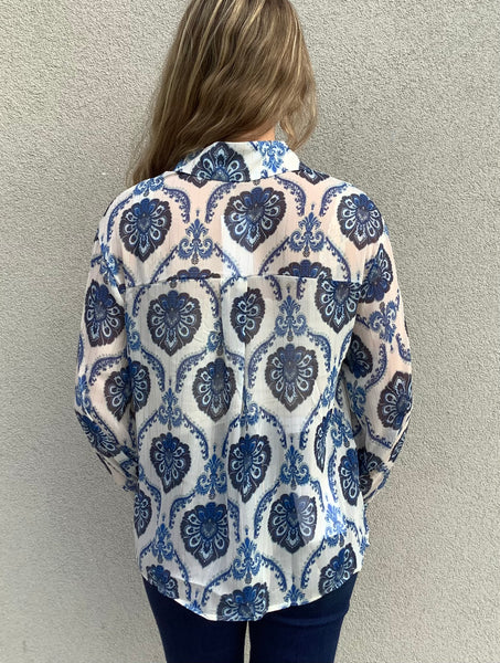 Arles Paisley Blouse