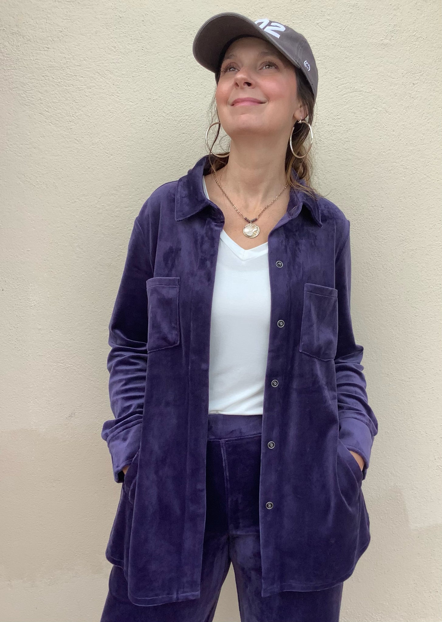 Midnight Plum Shacket