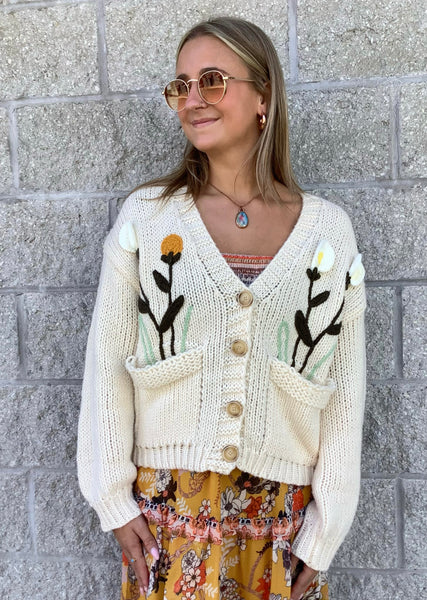 Ashley Handknit Cardigan