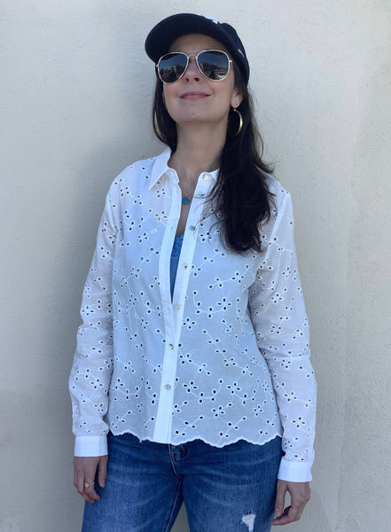 Arcadia Eyelet Blouse