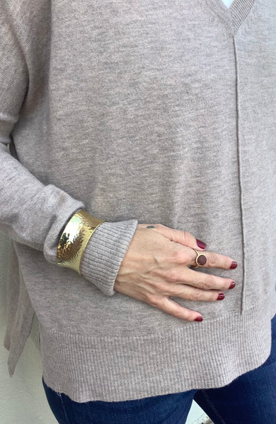 Everyday Taupe Sweater