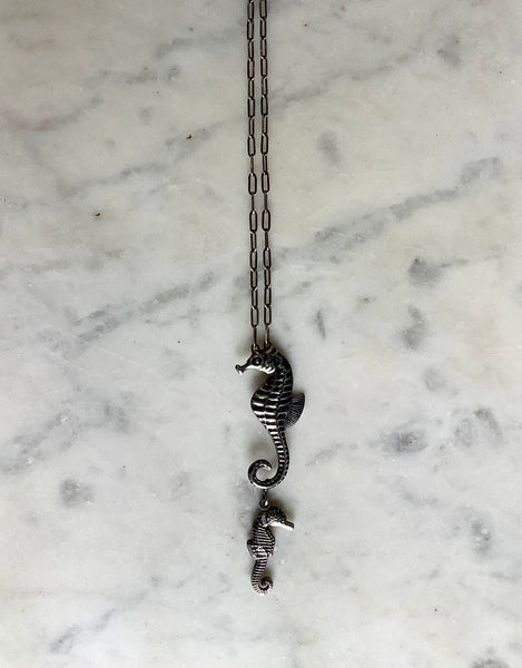 Mama Seahorse Necklace